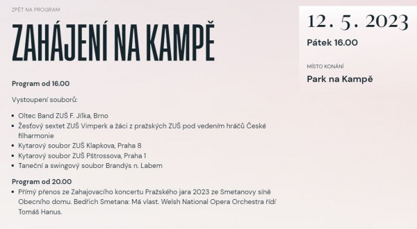 FF BANDík zahraje na doprovodné akci v rámci hudebního festivalu Pražské jaro
