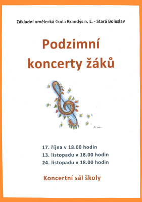 Žákovské koncerty školy